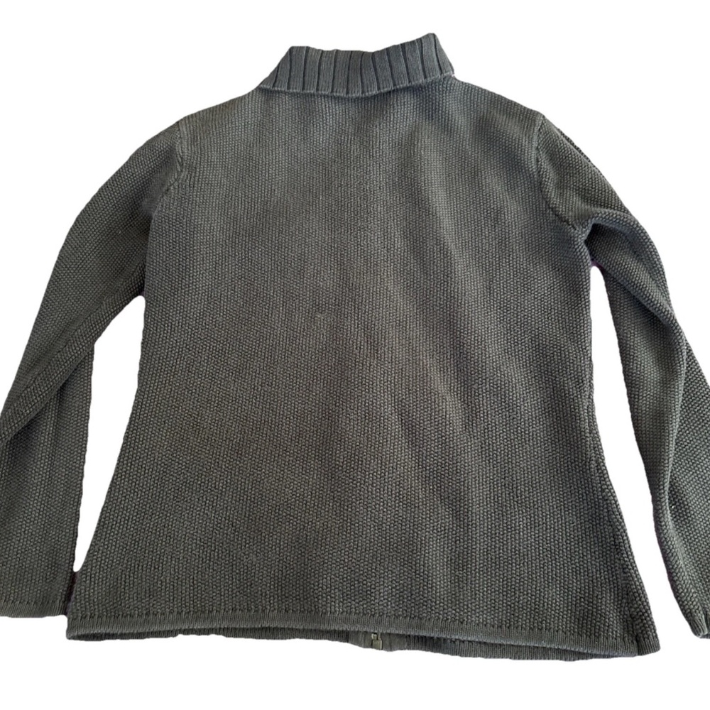 Hanna Andersson Winona Full Zip Knit Cardigan Sweater Gray Women’s Small - Picture 8 of 8